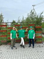 Акция «Зеленый вызов» продолжает озеленять город