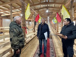 Открытие нового телятника на 200 голов в Хангаласском улусе