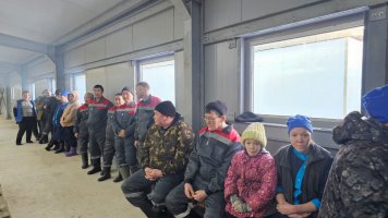Под новый год олекминчане получили новый коровник