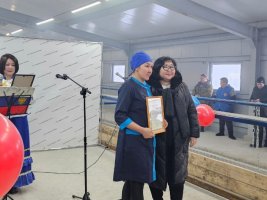 Под новый год олекминчане получили новый коровник