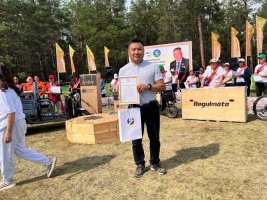 Татьяна Десяткина из Мегино-Кангаласского улуса стала абсолютным чемпионом республиканского конкурса операторов машинного доения
